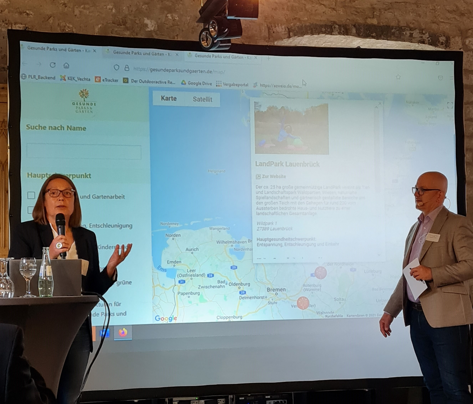 14_Vorstellung der interaktiven Karte der Gesunden Parks und Gärten Foto_Grünewald